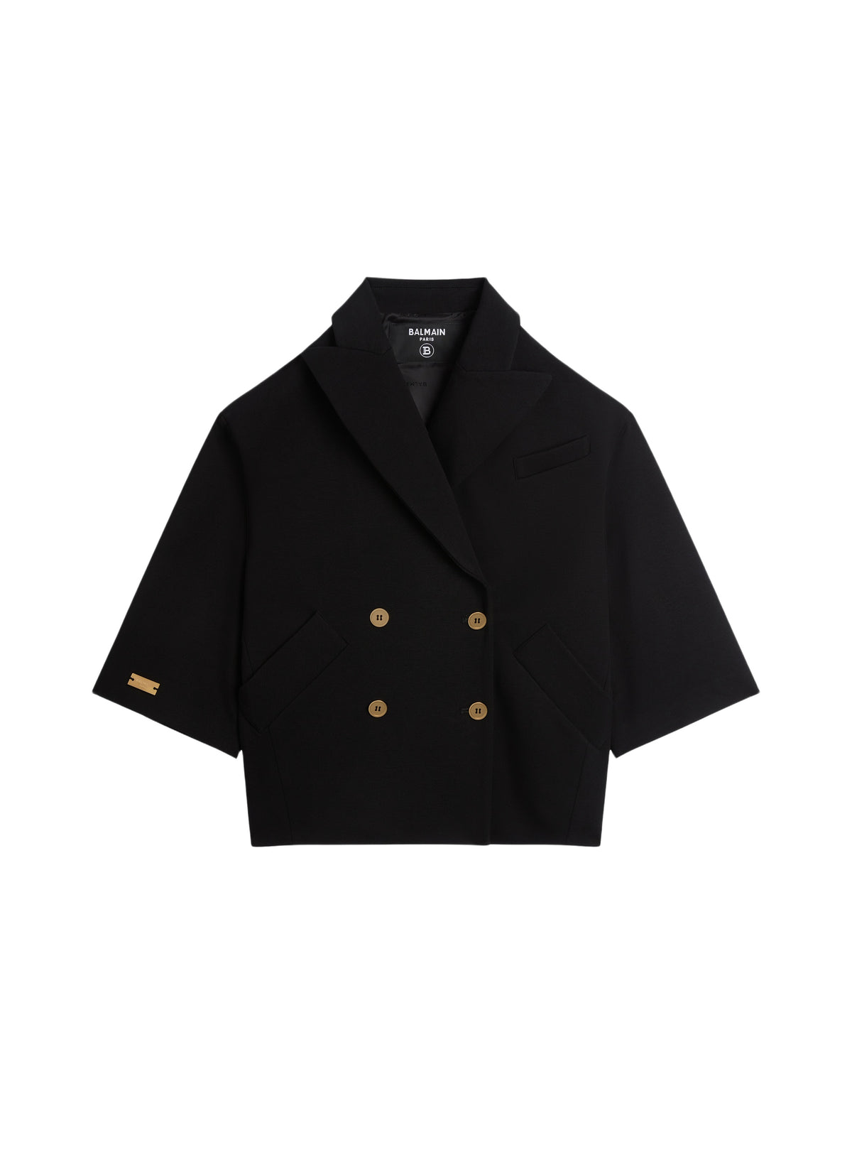 Manteau en jersey  - Noir & Or