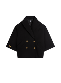 Manteau en jersey  - Noir & Or