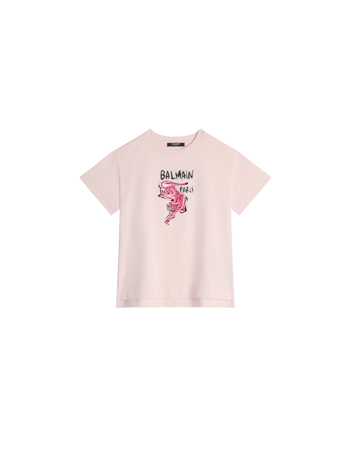 T-shirt imprimé balmain tiger - Rose