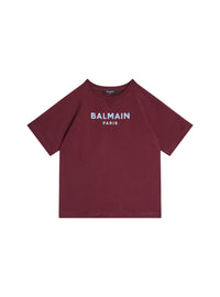T-shirt floqué balmain paris - Bordeaux & Celeste