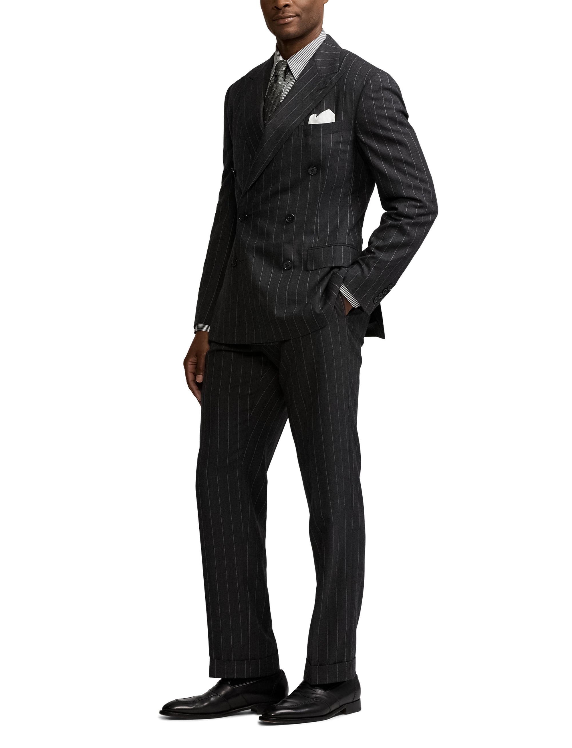 Costume Kent en laine - Charcoal & Grey