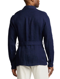 Linen jacket - Navy
