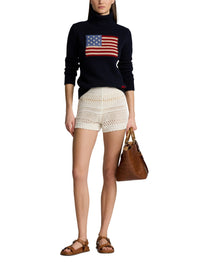 Short en pointelle - Cream