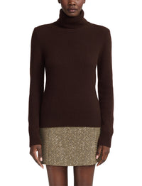 Pull à col roulé en cachemire - Brown
