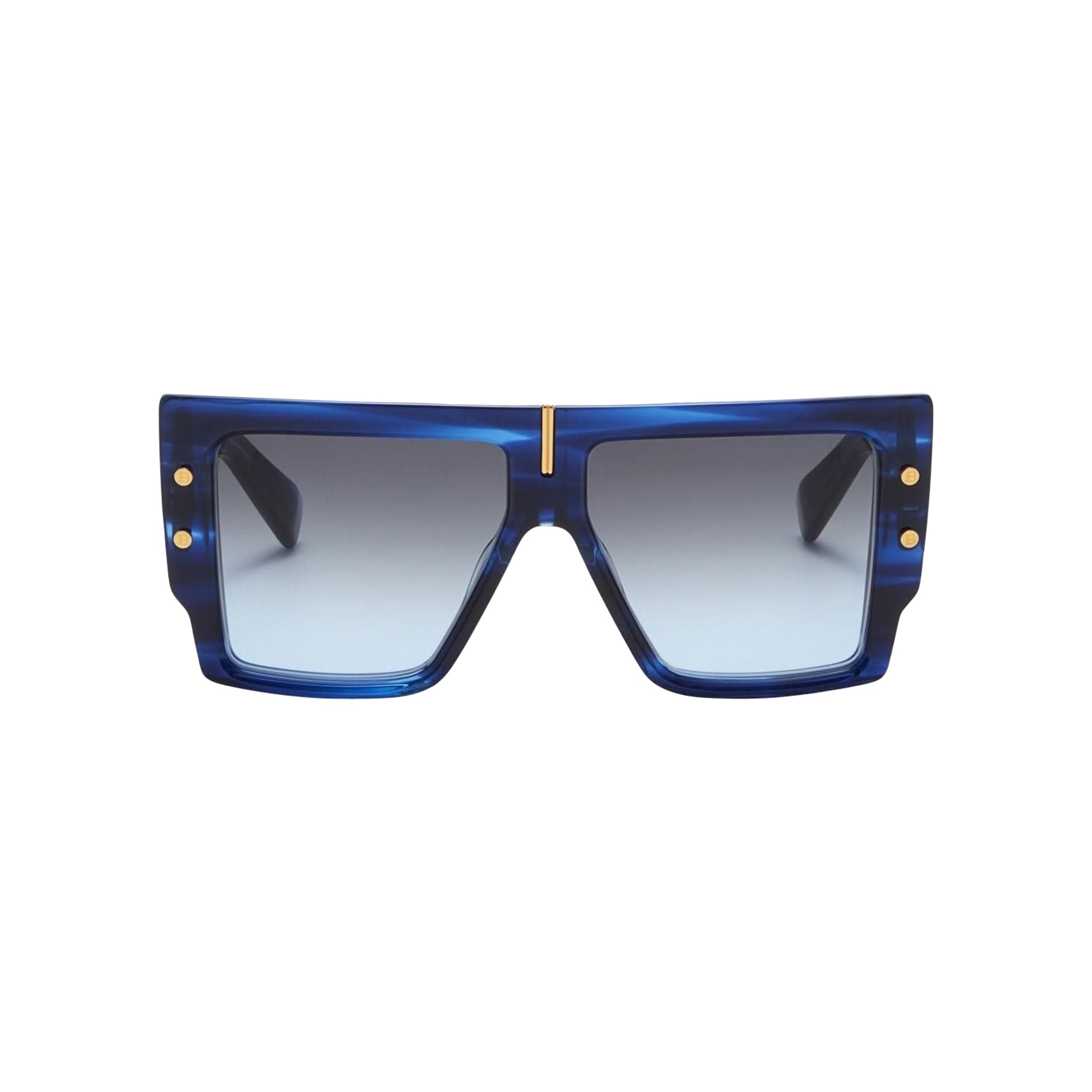 Lunettes de soleil mixtes B Grand - Blue & Yellow Gold