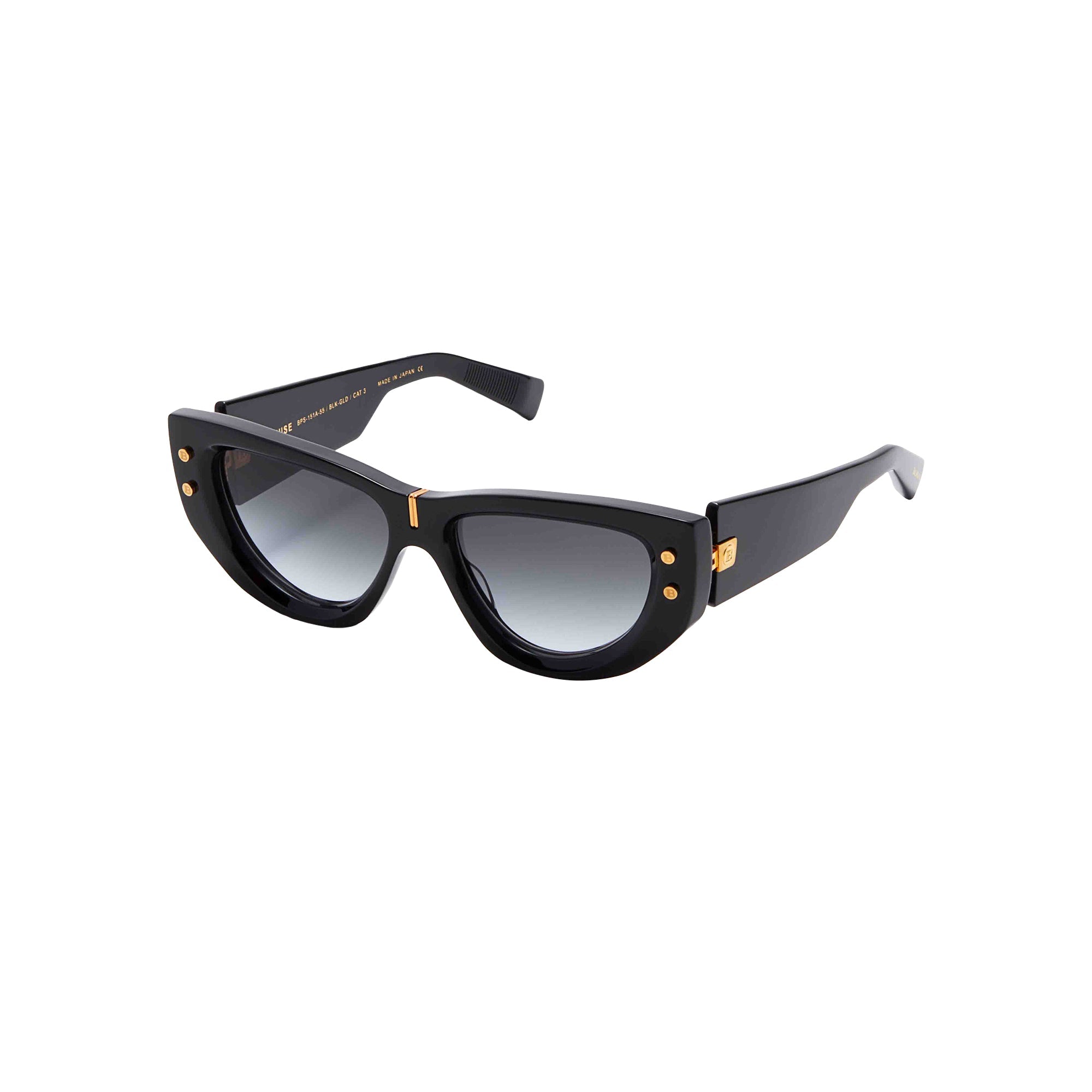 Black Yellow Gold B MUSE Lunettes de soleil