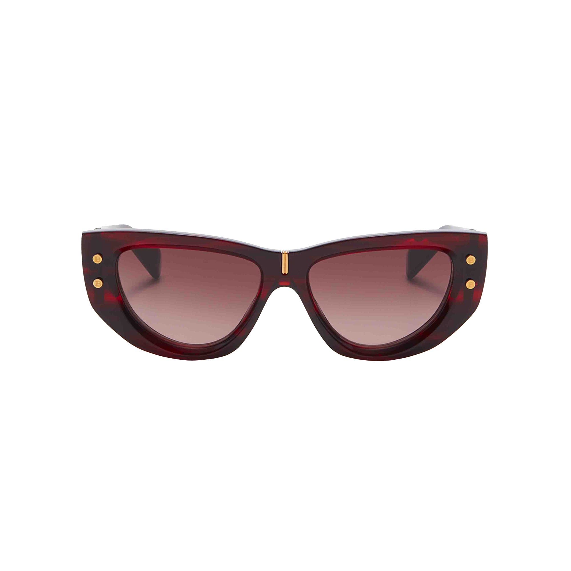 Red Swirl Yellow Gold B MUSE Lunettes de soleil