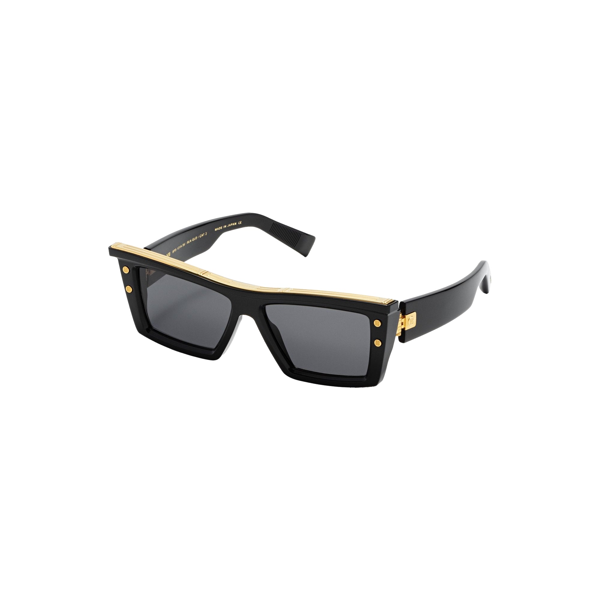 Lunettes de soleil mixtes B VII - Black & Gold