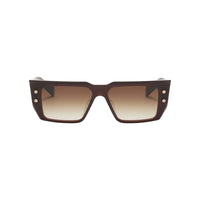 Lunettes de soleil mixtes B VI - Brown & White Gold