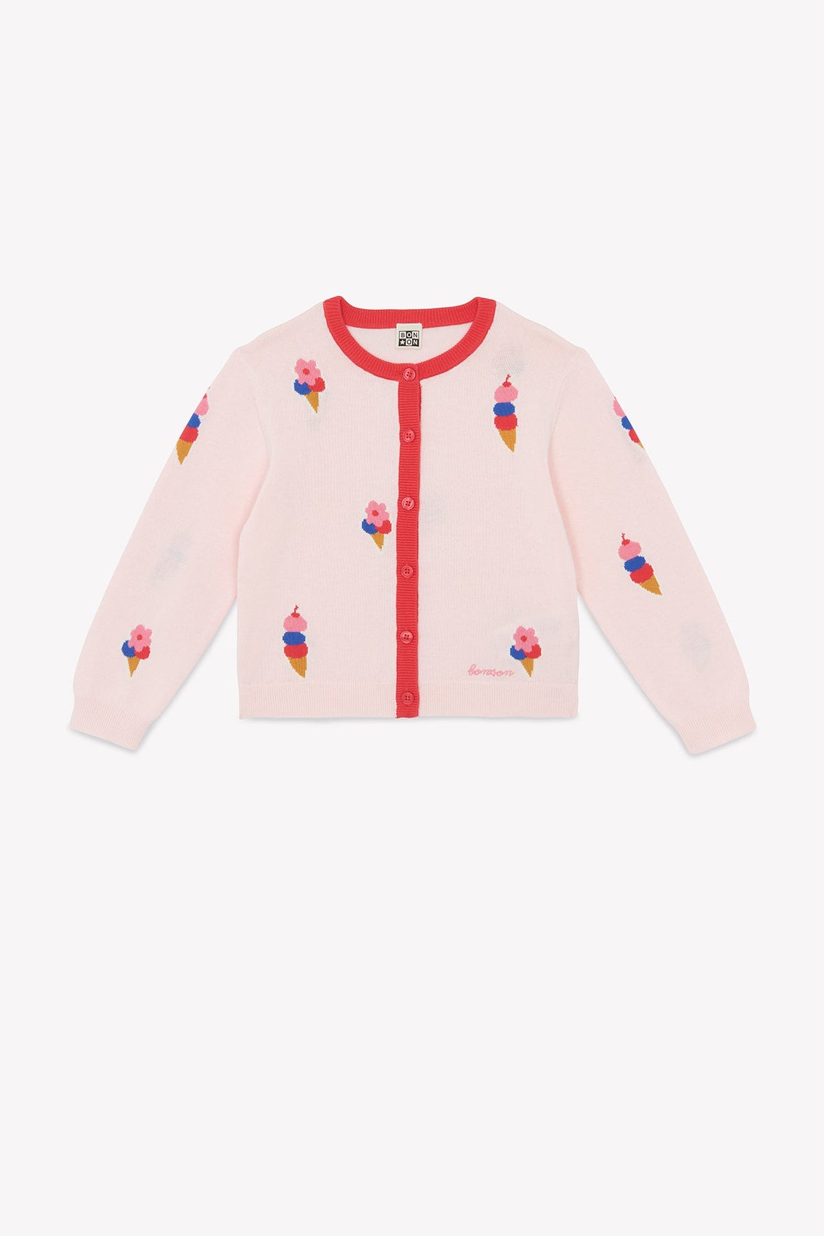 rose parfait // Gilet Lucie