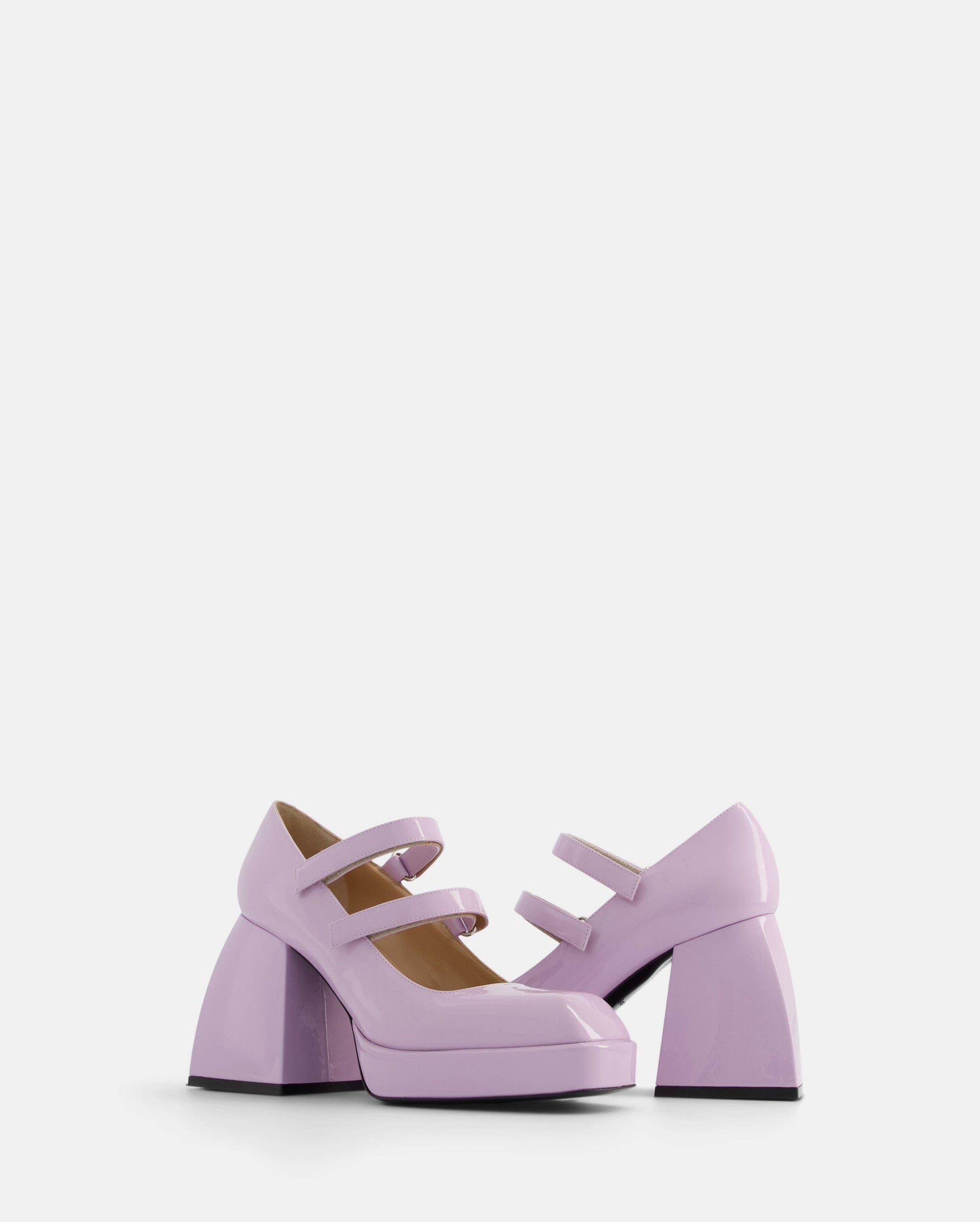 3 QTY DJV-250€-0/0 RELIQUAT Bulla Babies 90 Lavender Patent