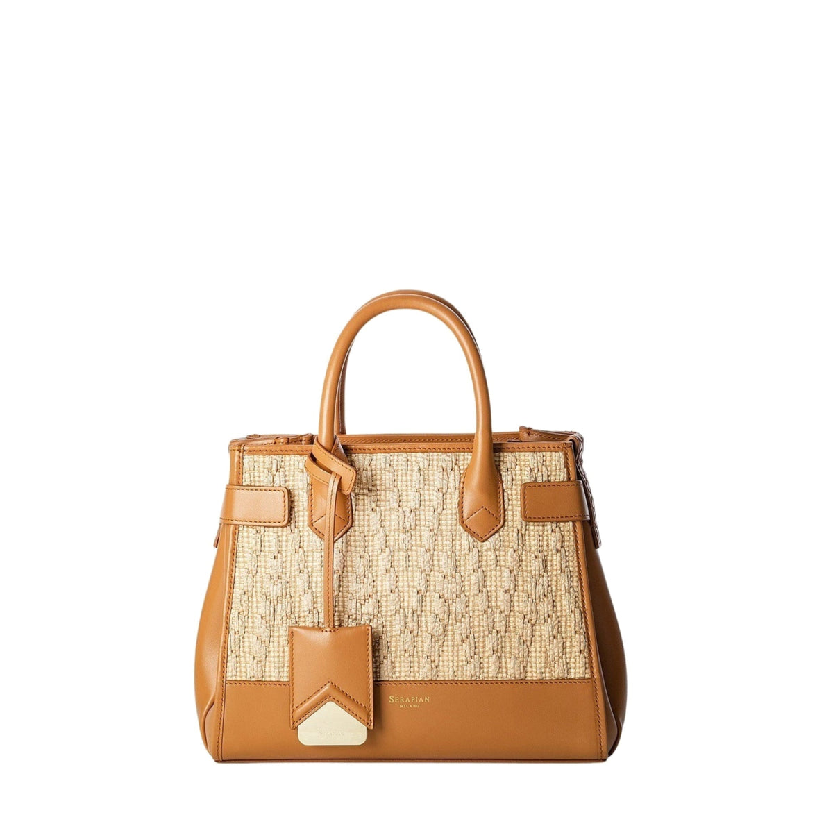 New Meliné Rafia Natural/Caramel - Natural & Caramel