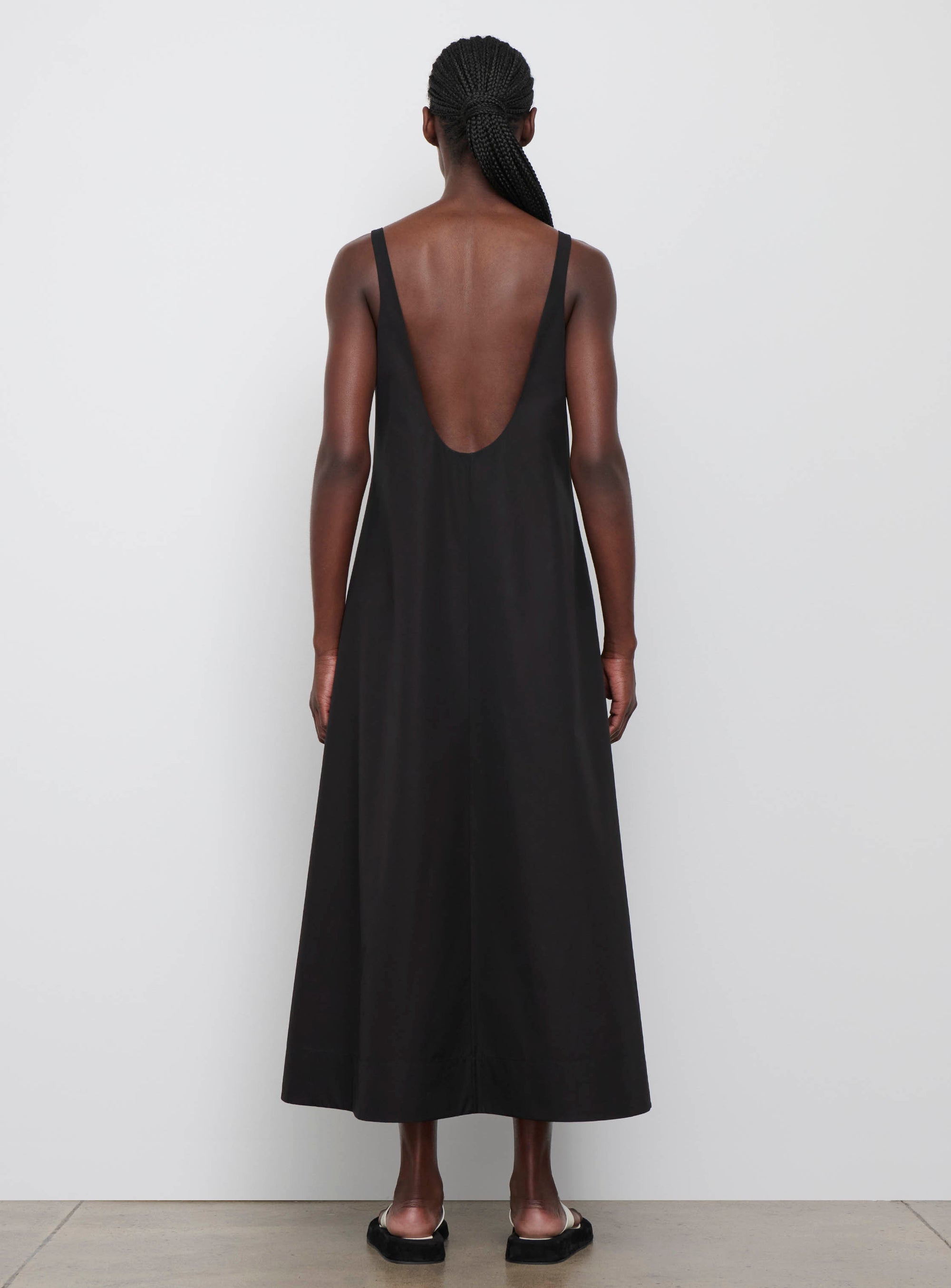 Robe dos nu - Black