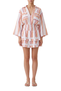 Billi striped shirt - Sunset Stripe
