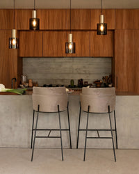 Tabouret de bar Baron - Taupe