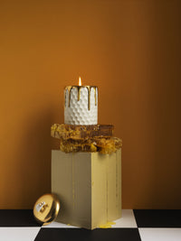 Bougie Apothecary en porcelaine - Abeille