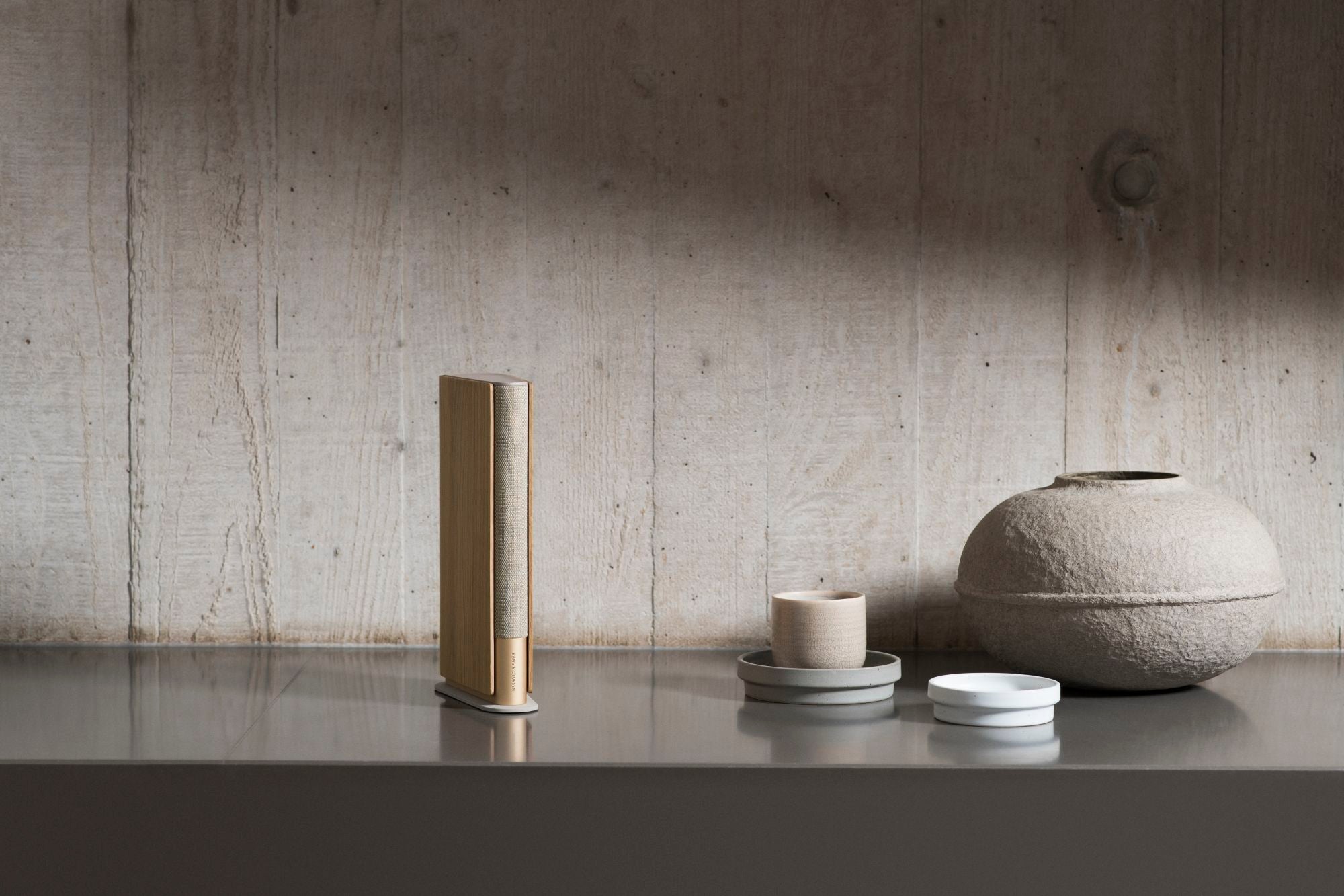 Enceinte wifi de salon Beosound Emerge - Bois