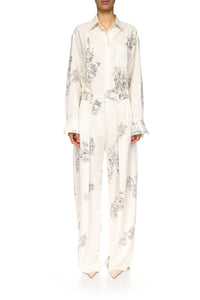 Cecilia Trouser - Off White / Black