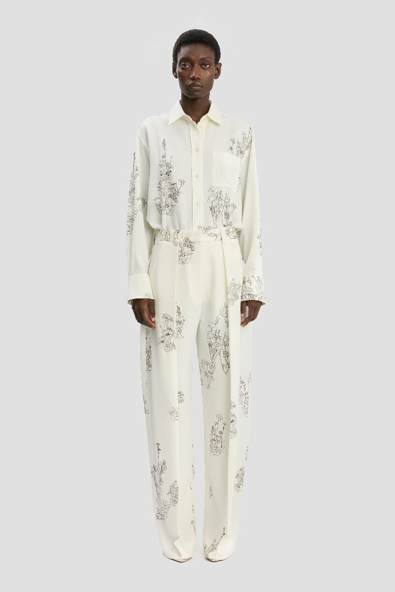 Cecilia Trouser - Off White / Black