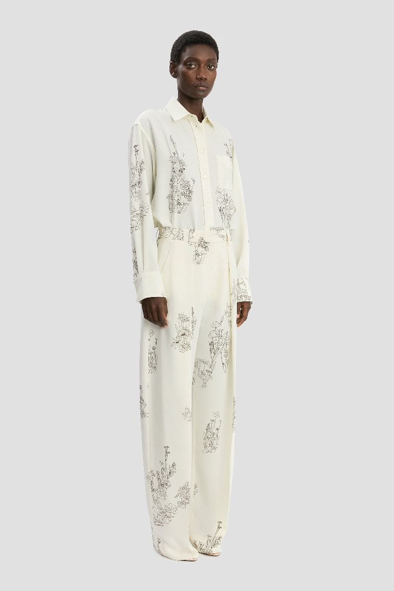 Cecilia Trouser - Off White / Black