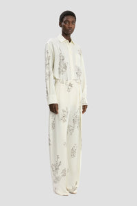 Cecilia Trouser - Off White / Black