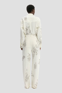 Cecilia Trouser - Off White / Black