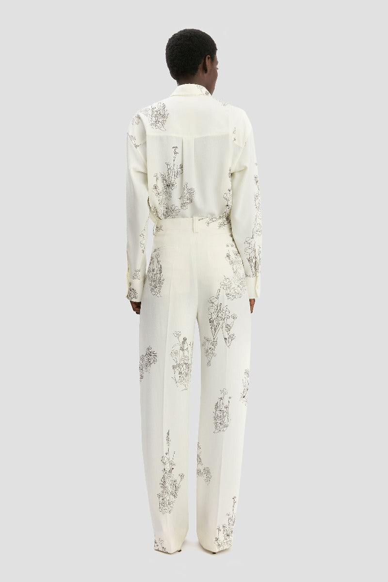 Cecilia Trouser - Off White / Black