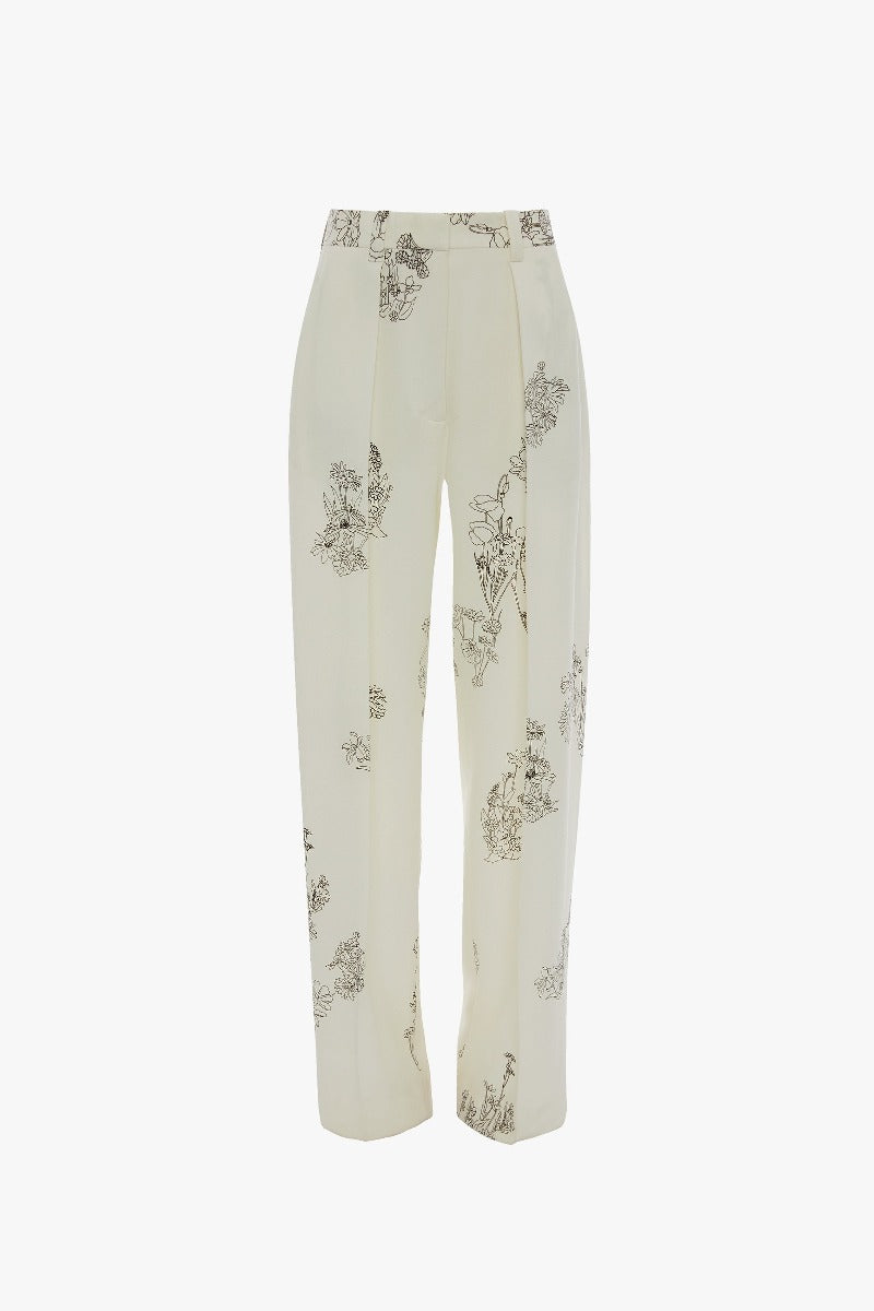 Cecilia Trouser - Off White / Black