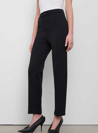 Bonded Slim Trouser - Black