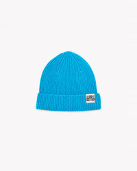 Bonnet Knithat2 en laine - Bleu Paon