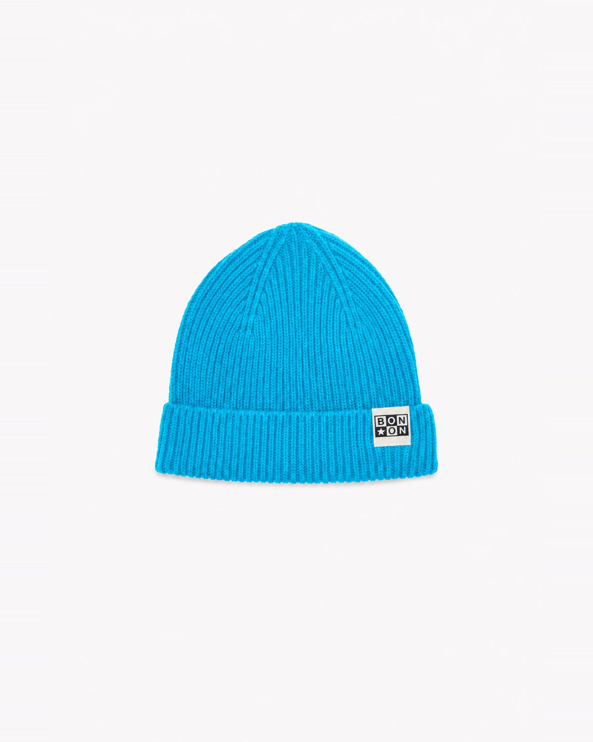 Bonnet Knithat2 en laine - Bleu Paon