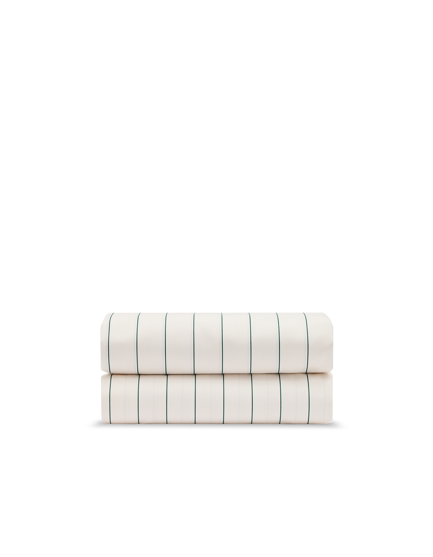 Drap housse en satin de coton - Vert Forêt