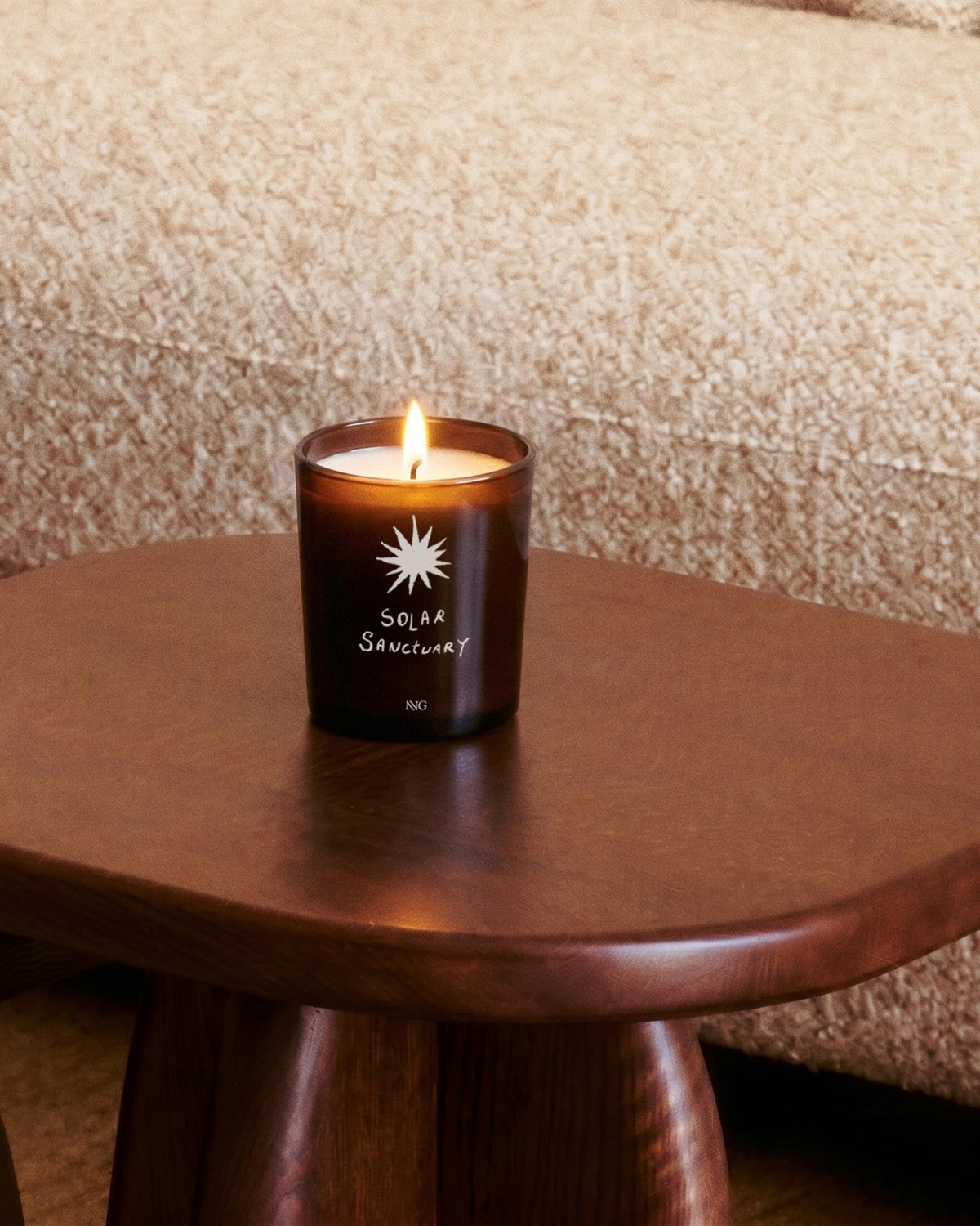 Solar Fig-Scented Candle - Natural Wax