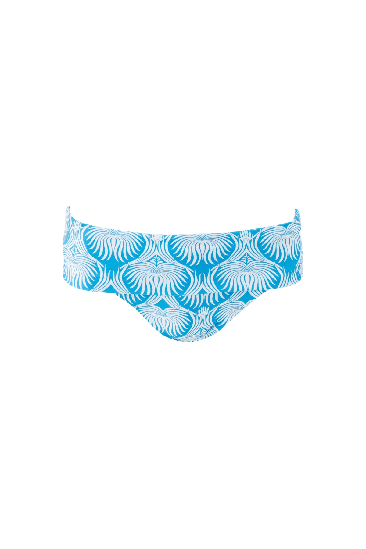 Bas de bikini taille haute Brussels imprimé - Lotus
