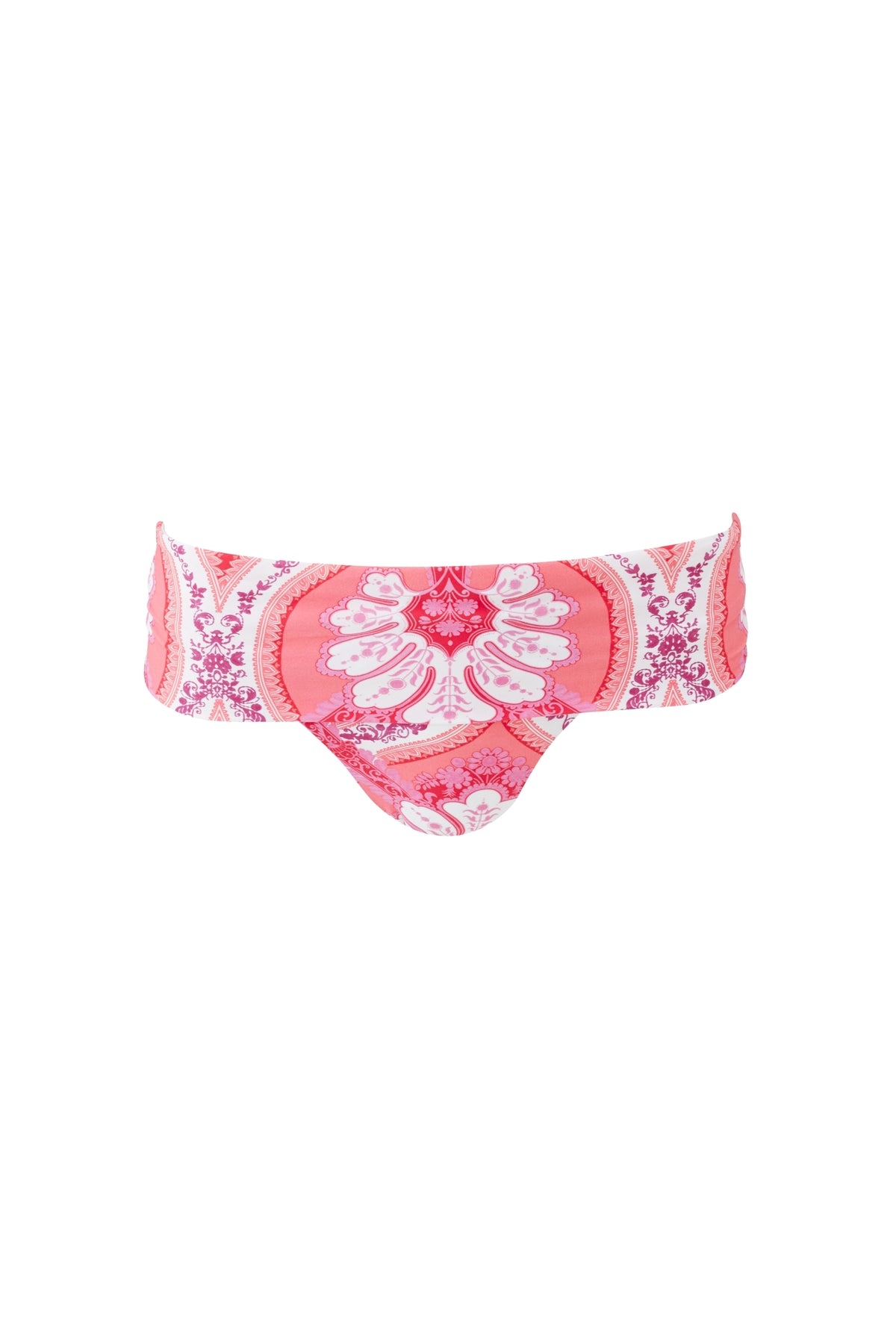 Bas de bikini taille haute Brussels imprimé - Ornate
