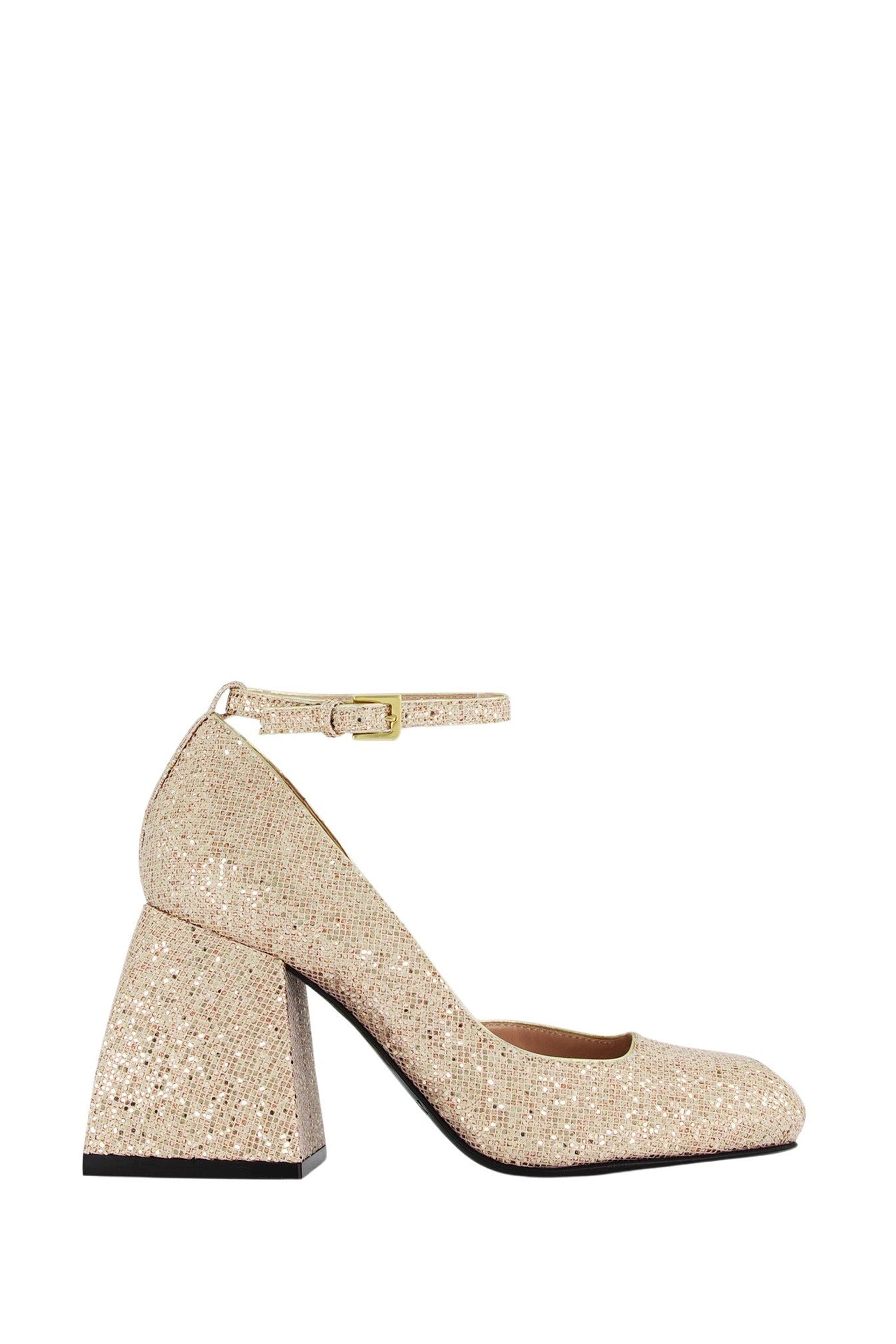Bulla Pia 90 pumps - Blush Glitterball