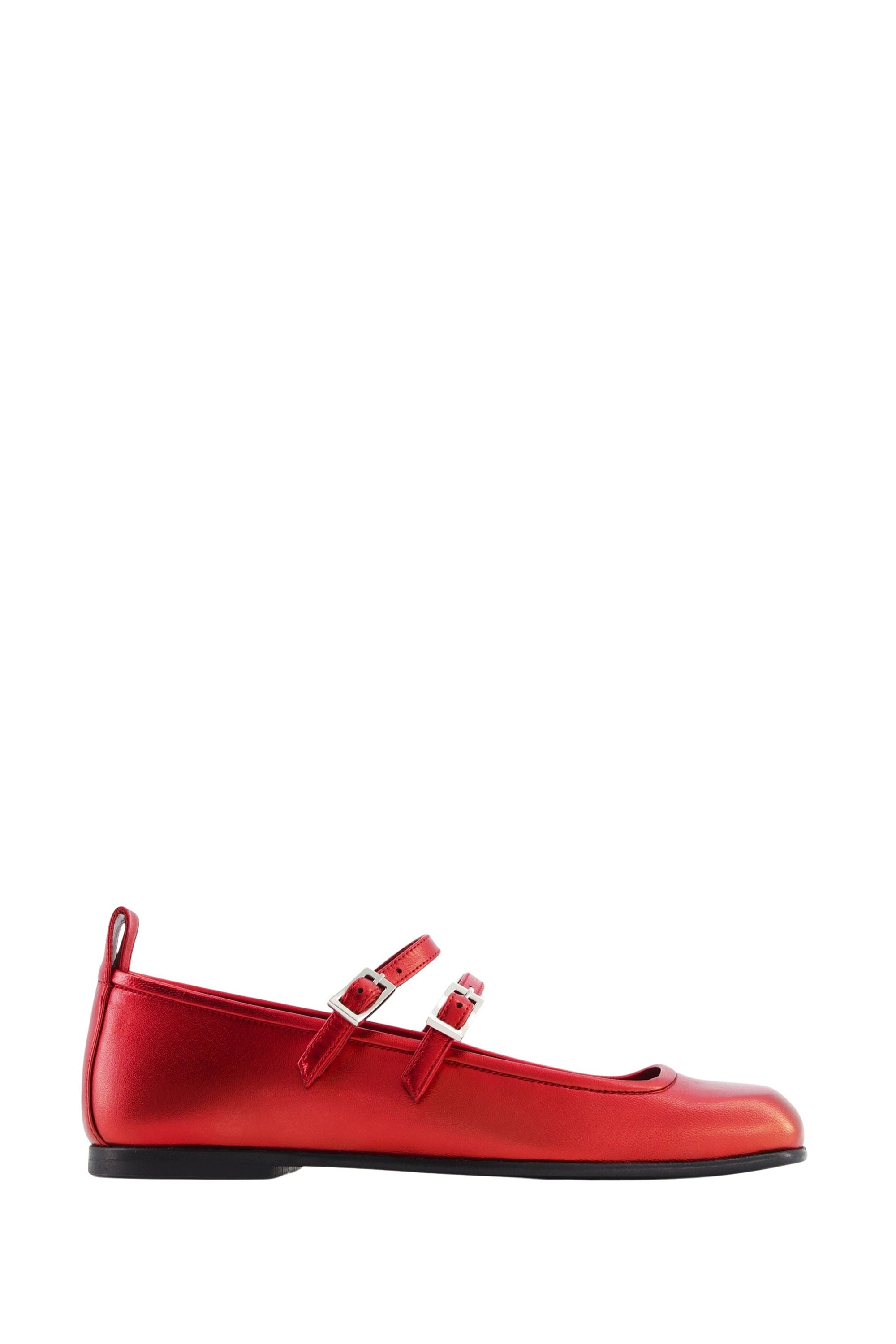 Ballerinas Bulla Rina 5 - Metallic red