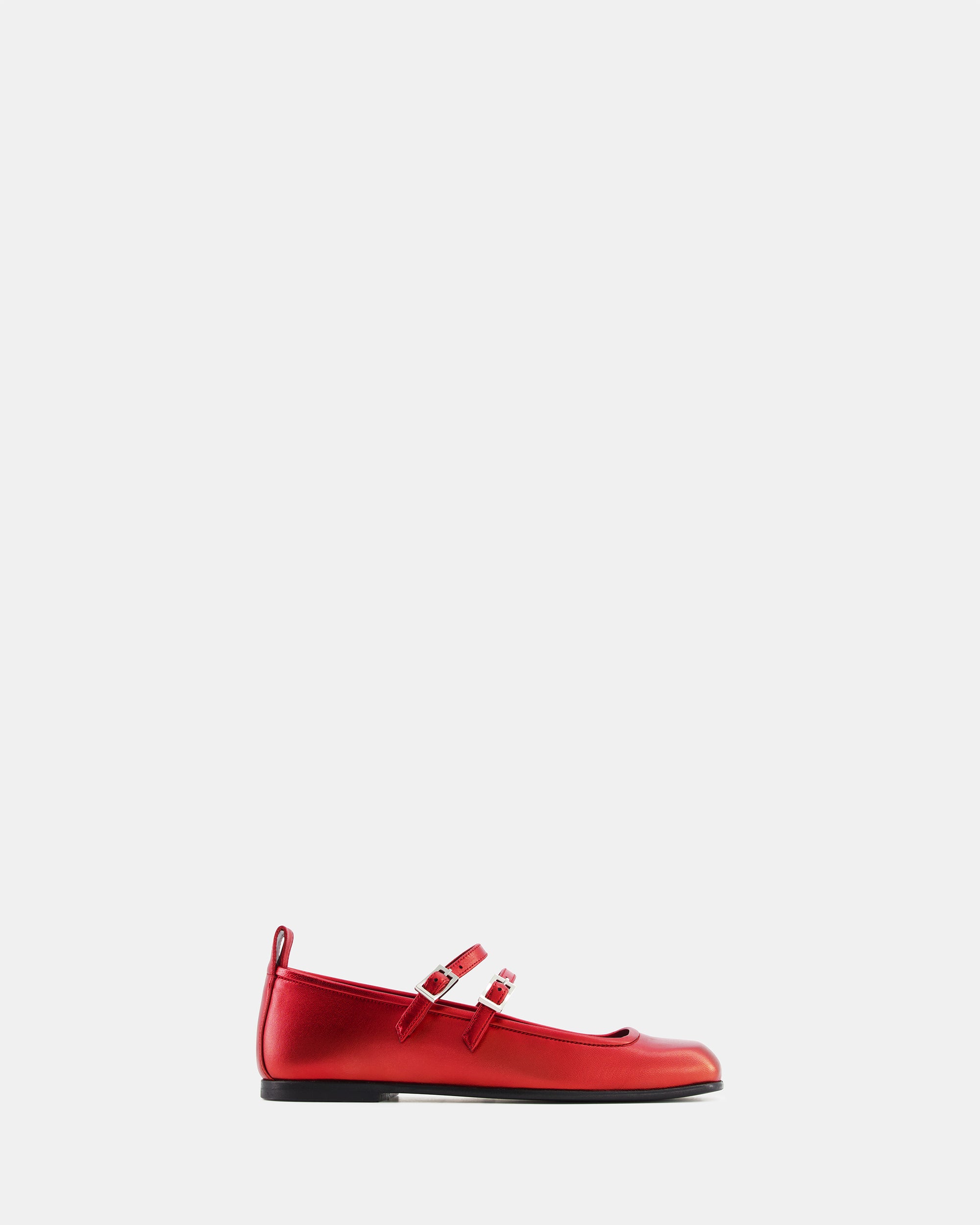 Ballerinas Bulla Rina 5 - Metallic red