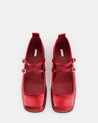 Ballerinas Bulla Rina 5 - Metallic red