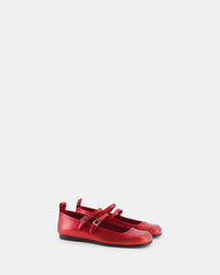 Ballerinas Bulla Rina 5 - Metallic red