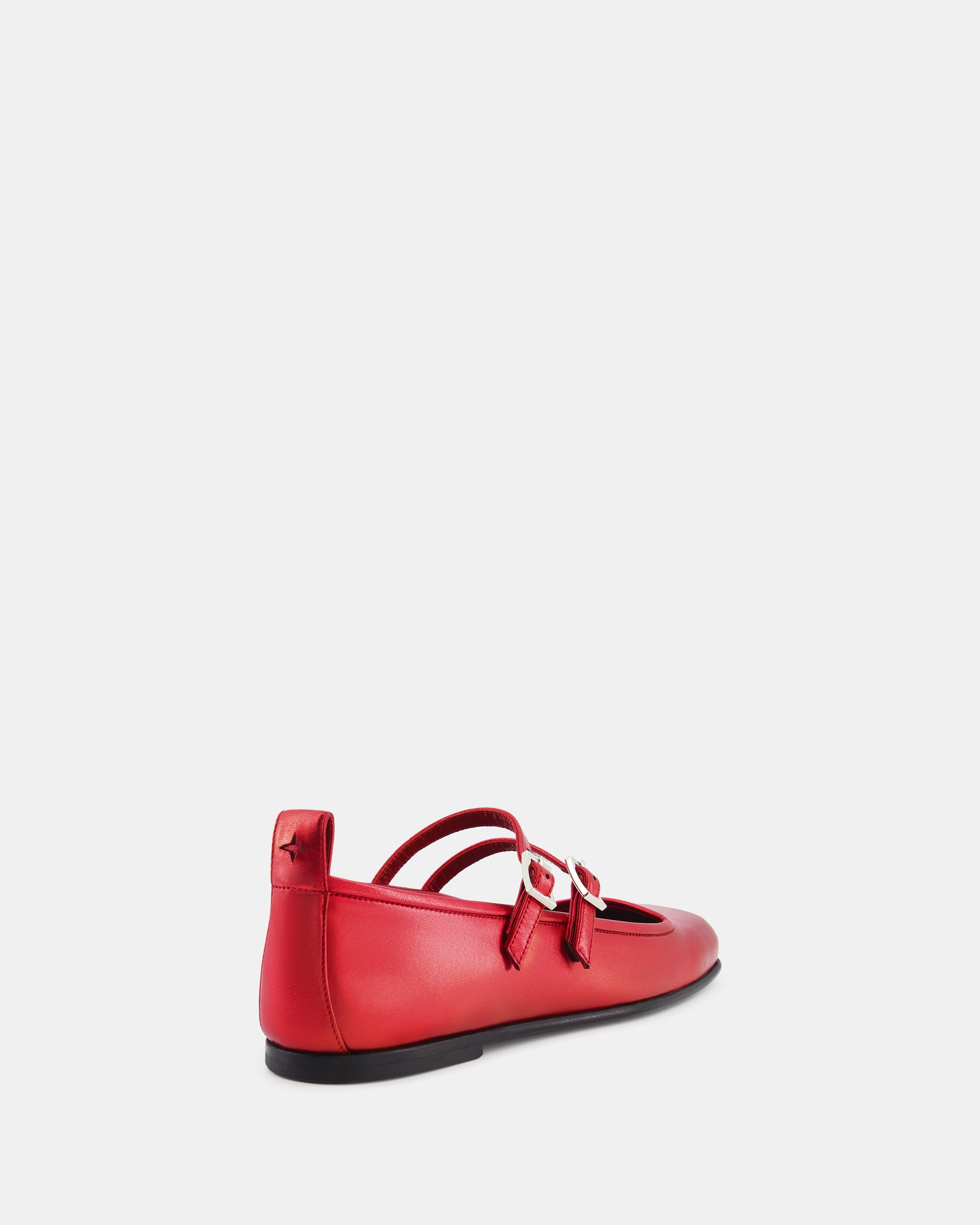 Ballerinas Bulla Rina 5 - Metallic red