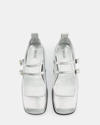 Ballerines Bulla Rina 5 - Argent métallique