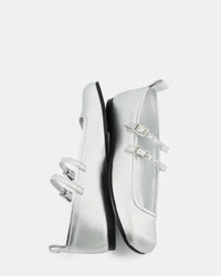 Ballerines Bulla Rina 5 - Argent métallique