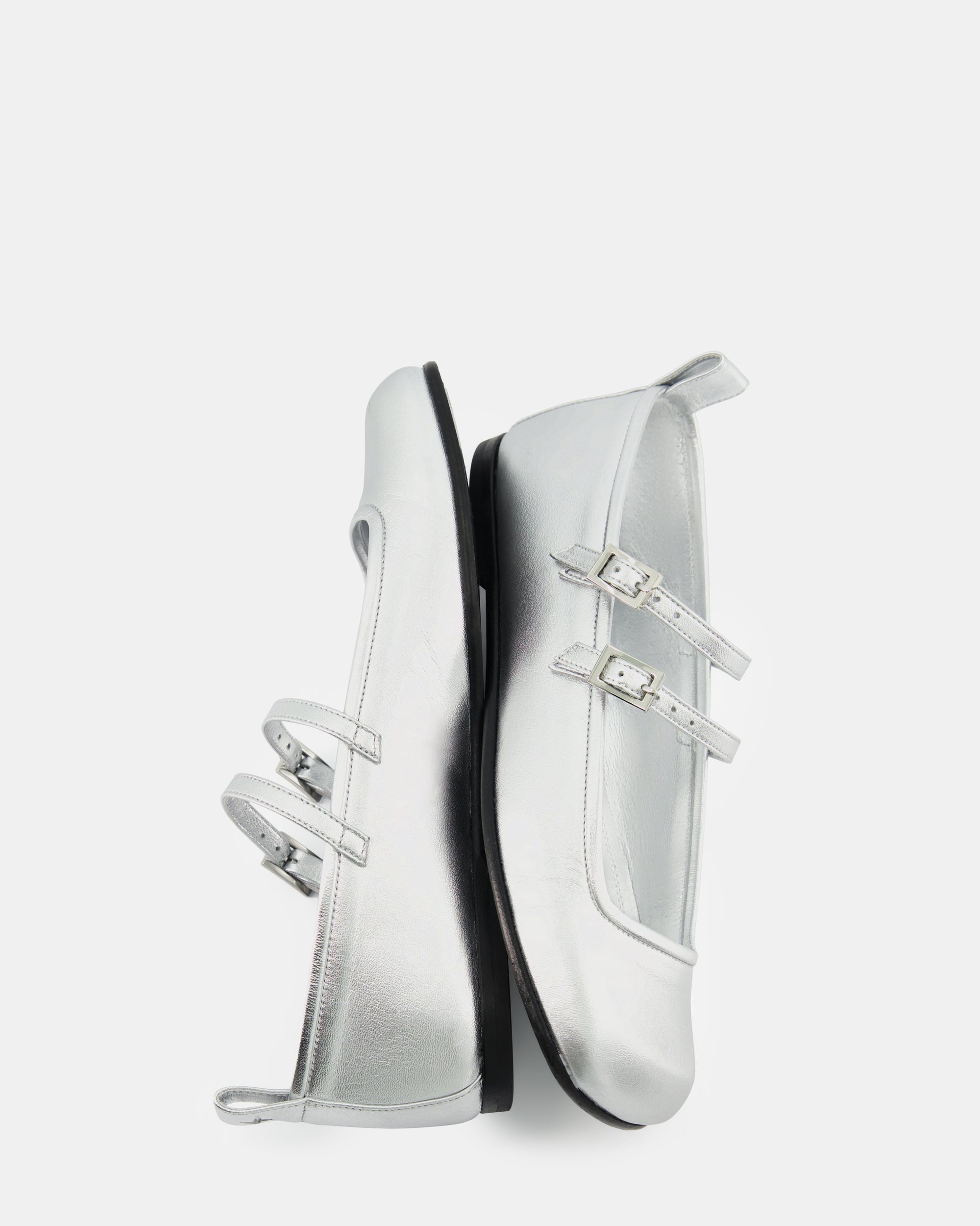 Ballerines Bulla Rina 5 - Argent métallique