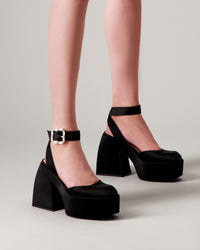 Plateformes Bulla Sofia 120 - Noir