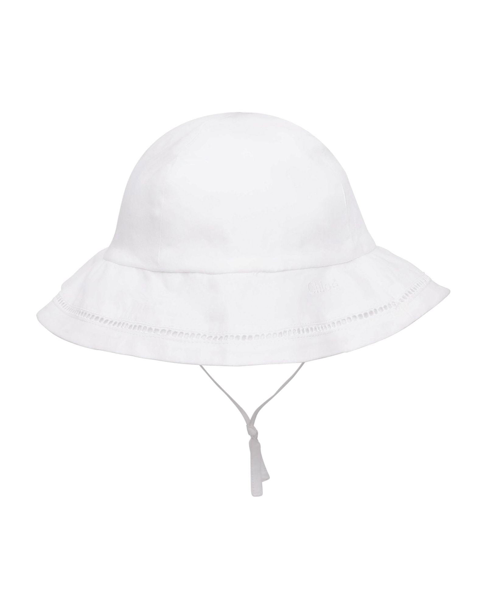 Chapeau à broderie - Offwhite