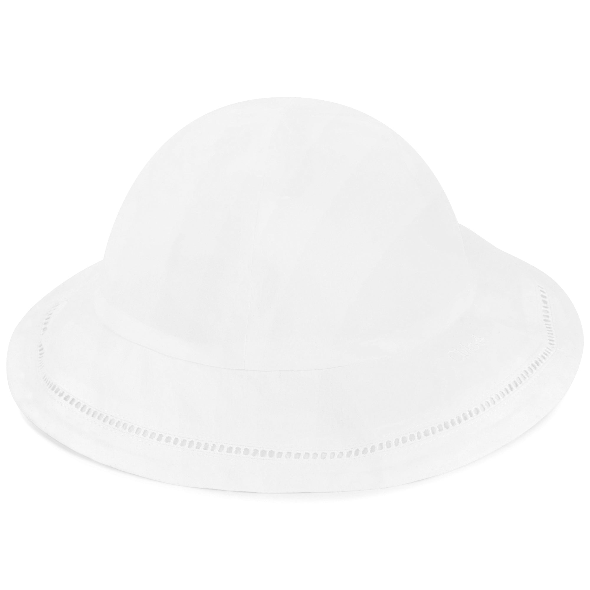 Chapeau à broderie - Offwhite