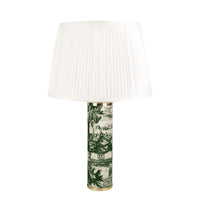 Cone-shaped pleated shade - White