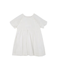 Robe de cérémonie en soie mélangée - Offwhite
