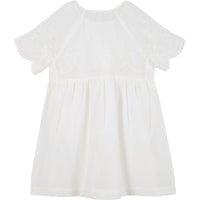 Robe de cérémonie en soie mélangée - Offwhite